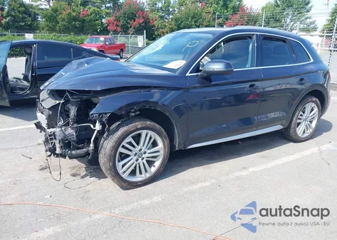 2018 Audi Q5 2.0T Premium/2.0T Tech Premium from USA, damaged, VIN WA1BNAFY7J2210253